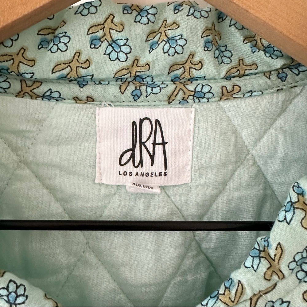 Dra Blue Floral Patchwork Jacket - image 5